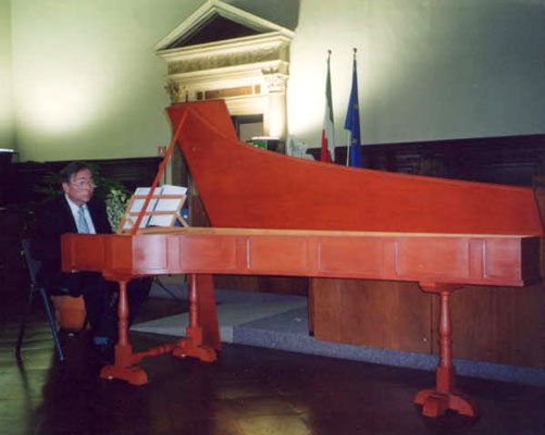 Copy of the Cristofory piano 1726